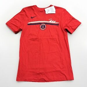 Nike Los Angeles Angels T-Shirt Men's Small Red Large Swoosh Back MLB Baseball